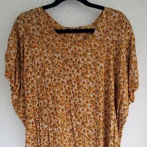 Vintage Handmade Summer Kaftan Dress